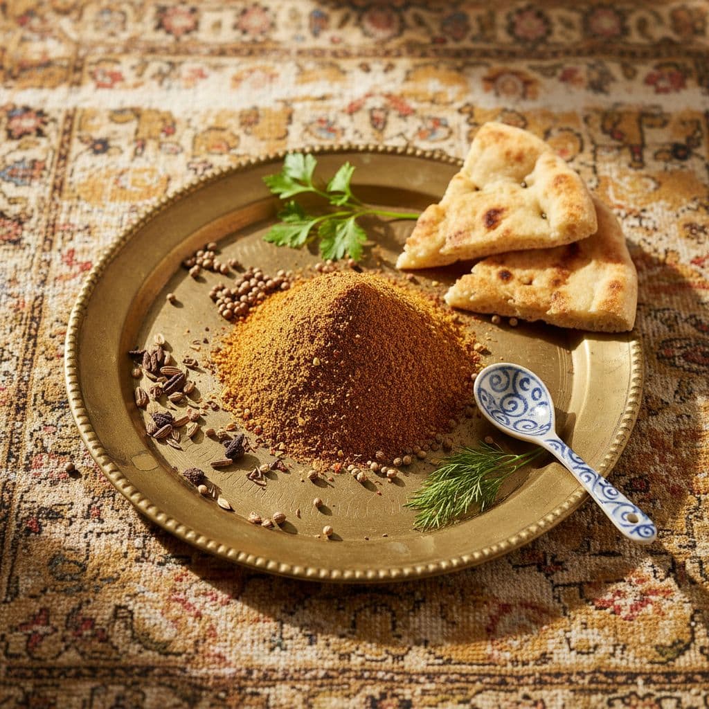 Braised Silk Road Lamb Shanks – Rose-Infused Pilaf