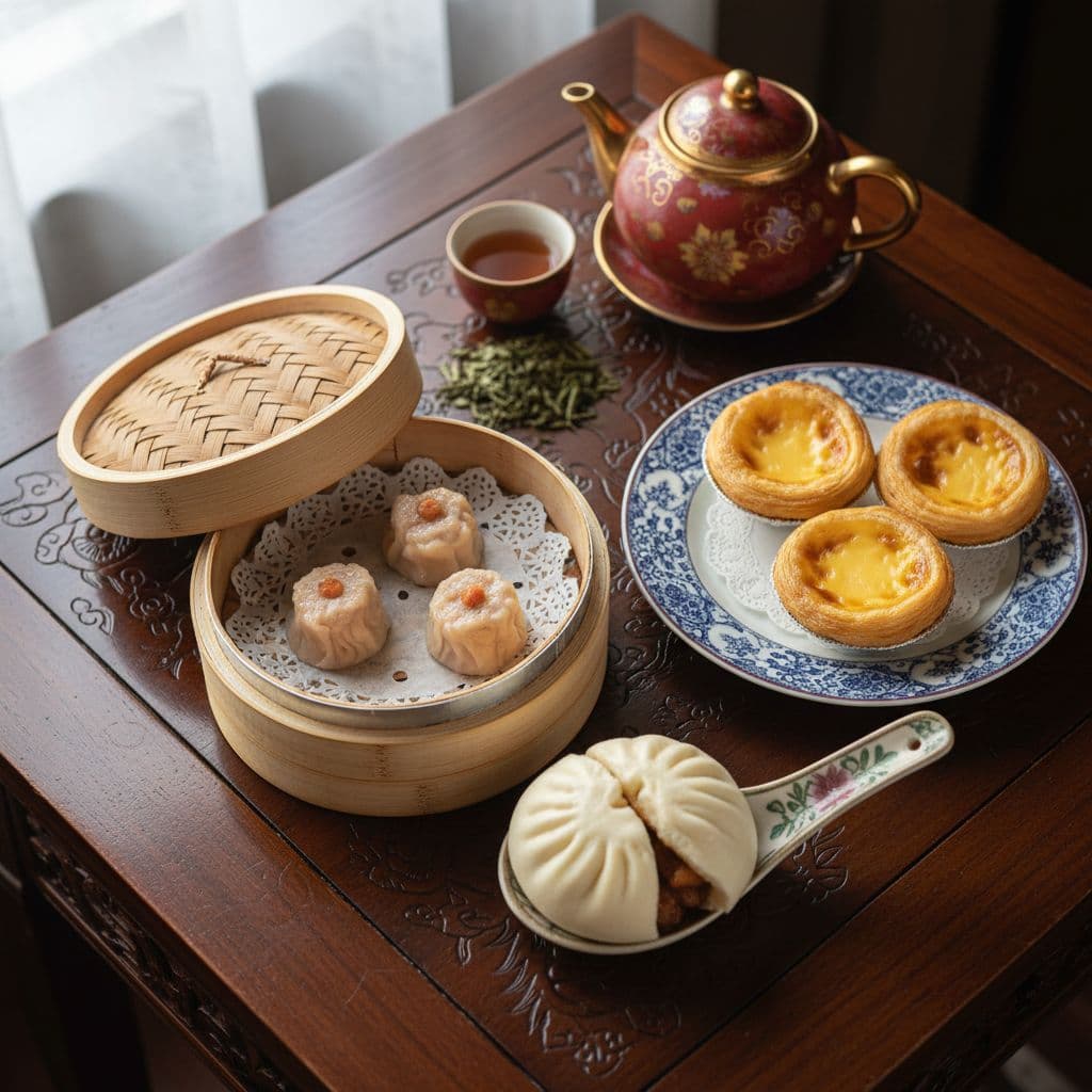 Chinese Dim Sum Tea House: Classic Small Bites and Steamed Delights