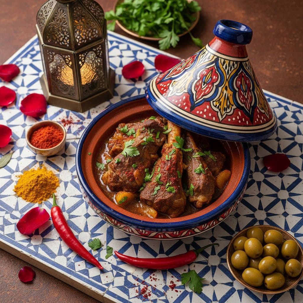 Moroccan Market Cooking: Spices, Flavors & Traditions from North Africa