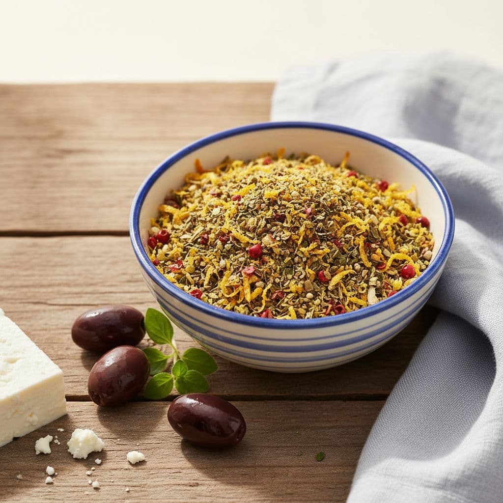 Aegean Zest Blend – Modern Greek Seasoning for Vibrant Mediterranean Meals