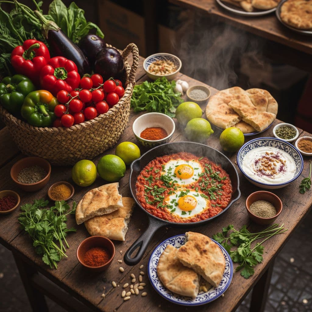 Israeli Market Cooking – Fresh, Bold Flavors from the Streets & Shuks