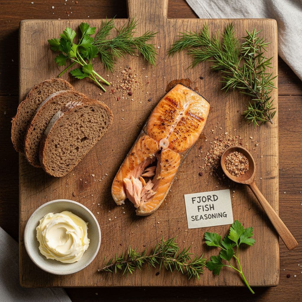 Nordic Seared Cod – Dill & Lemon Herb Crust