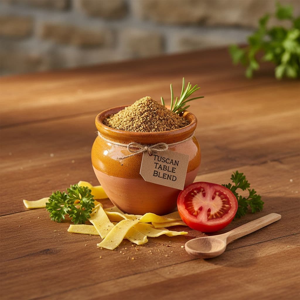 Tuscan Table Blend – Rustic Italian Seasoning from the Heart of Italy