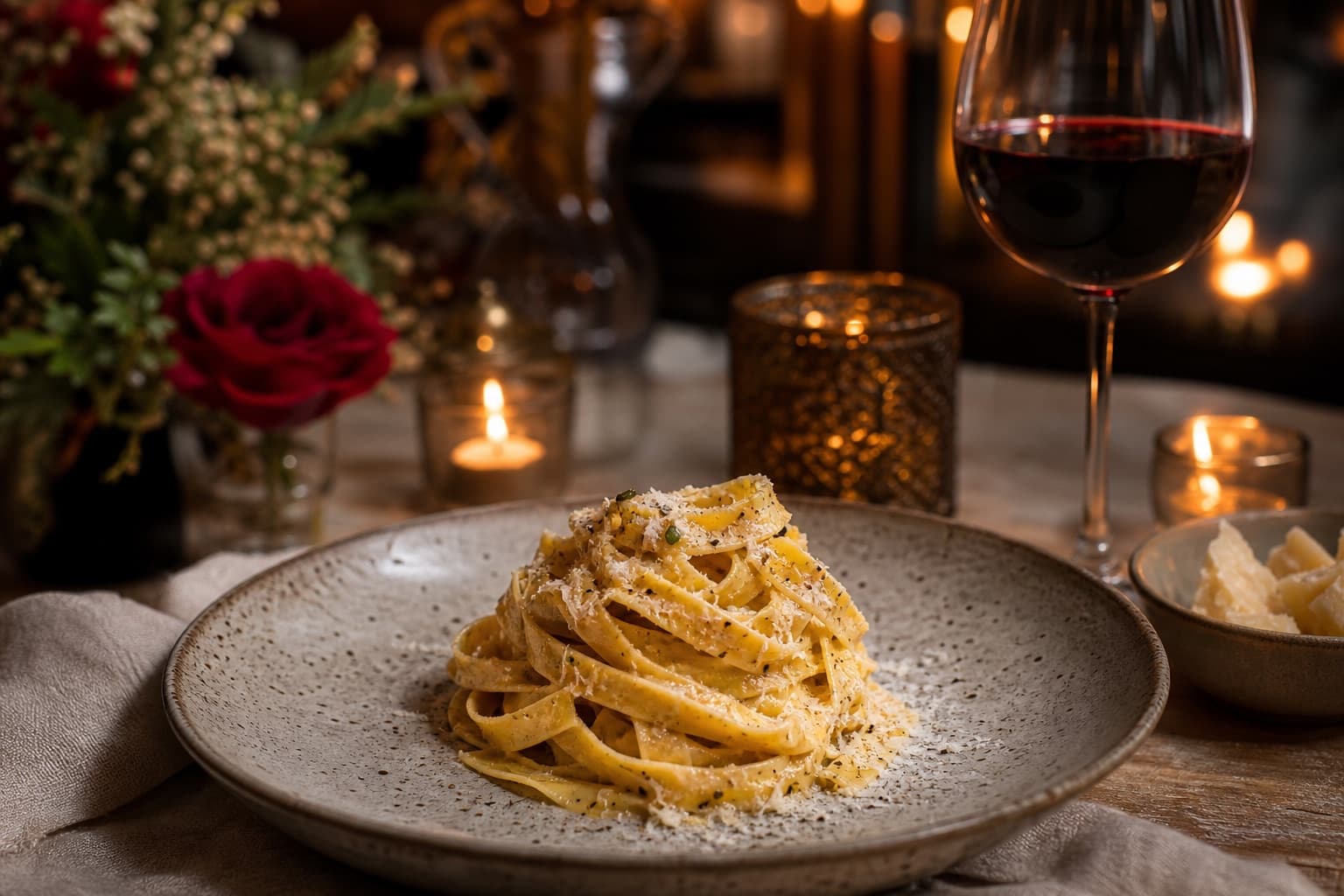 Candlelit Italian for Two
