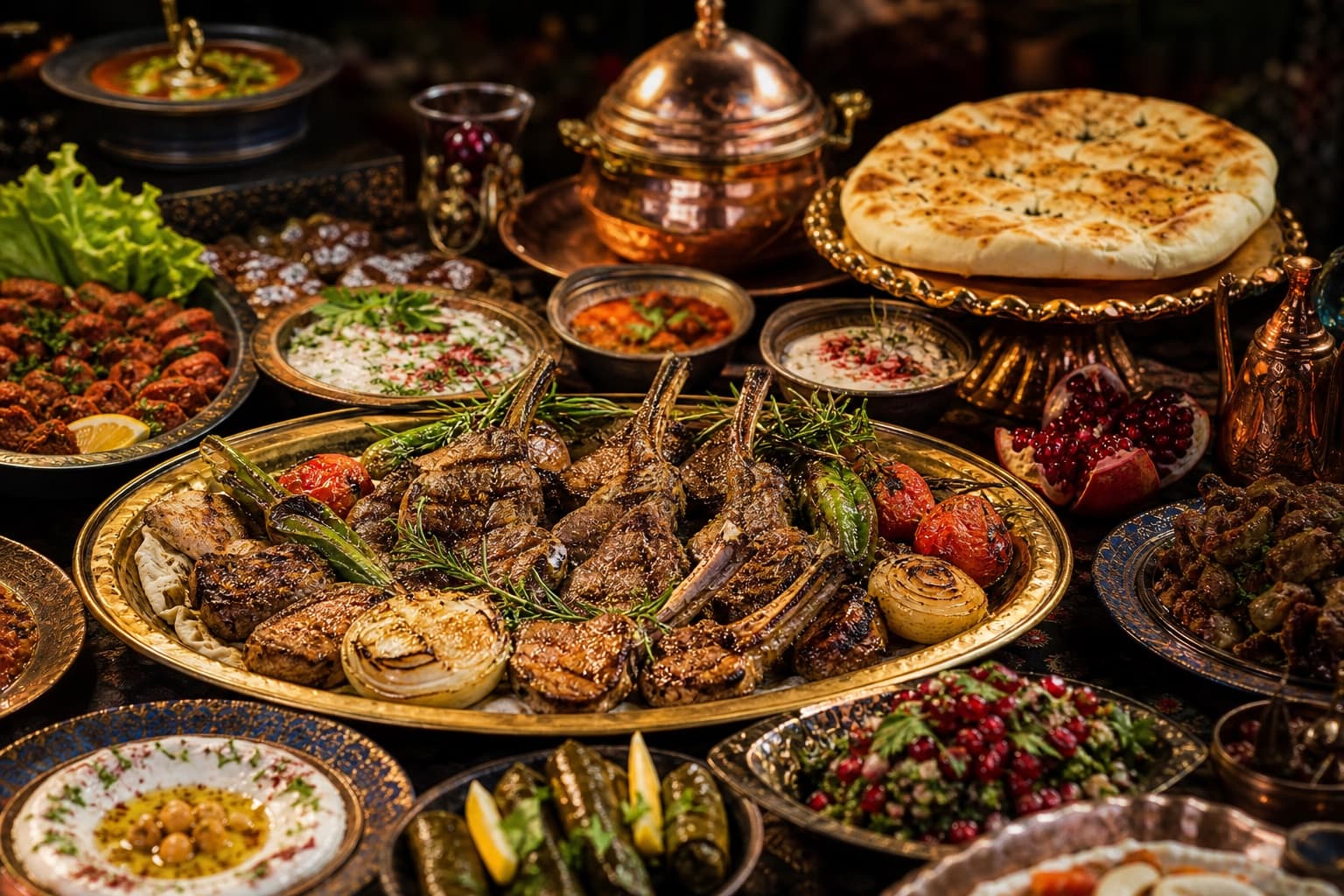 An Ottoman Feast — A Turkish Dinner